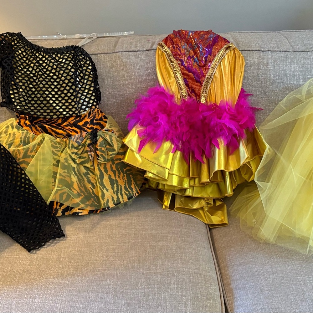 Dance costumes child girl large